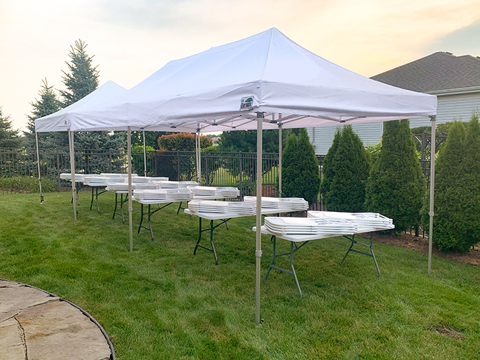 Rent 10x30 graduation party tent Plainfield