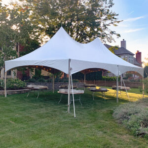 20x30 High Peak Tent for Rent Naperville, IL