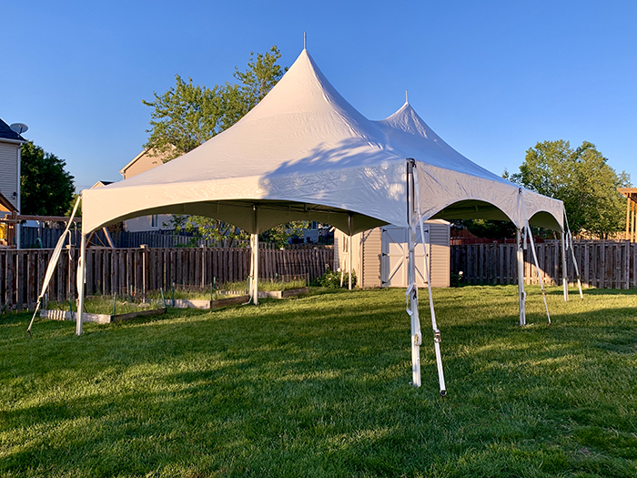 20x30 tent for rent Downers Grove - wedding tent