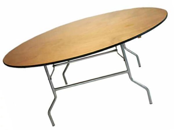 60" round wood banquet tables for rent Naperville