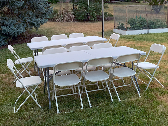 Grad party tables and chairs Bolingbrook