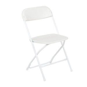 Rent white folding chairs Naperville, IL