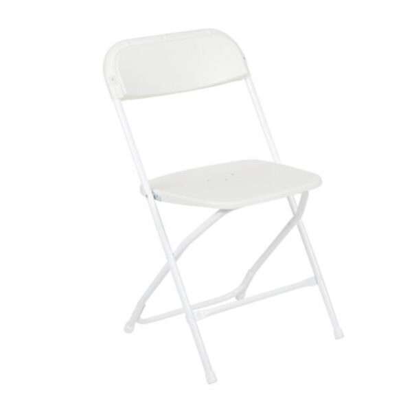 Rent white folding chairs Naperville, IL